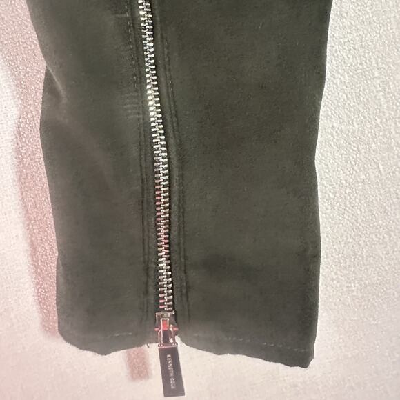 Kenneth‎ Cole Reaction Faux Suede Motorcycle Jacket with Zipper Accents XL - Picture 10 of 13